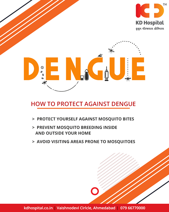 You can protect yourself against dengue fever by taking simple precautions!

#Dengue #DengueFever #KDHospital #Ahmedabad #Healthcare #HealthyLifestyle #GoodHealth