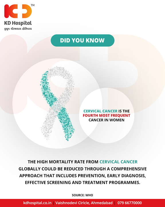 Get yourself screened in time! Connect with us!

#CervicalCancer #KDHospital #GoodHealth #Ahmedabad #Gujarat #India