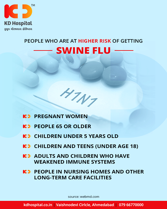 Go for a check-up before Swine Flu hits you! 

#SwineFlu #KDHospital #GoodHealth #Ahmedabad #Gujarat #India