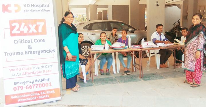 Our humble initiatives towards giving back to society in our own way! Glimpses from the Health Screening Camp at Dwarkesh Heavens, IOC Road, Chandkheda.

#KDHospital #GoodHealth #Ahmedabad #Gujarat #India