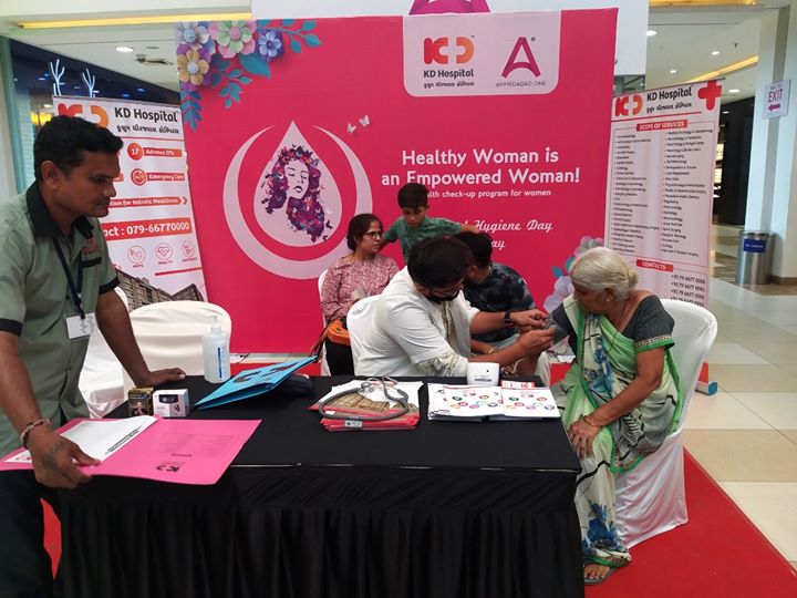 Glimpses of the Basic Health Screening and Health talk session by the renowned Dr. Ankita Jain (Gynecologist) on the occasion of Menstrual Hygiene Day at Ahmedabad One Mall

#KDHospital #GoodHealth #Ahmedabad #Gujarat #India #Appreciation
