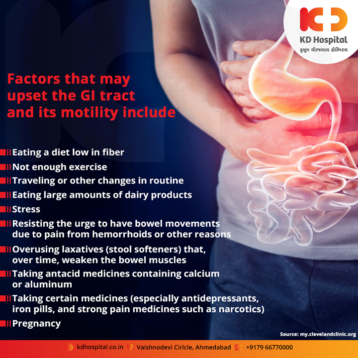 Functional disorders are those in which the gastrointestinal (GI) tract looks normal but doesn't work properly. They are the most common problems affecting the GI tract (including the colon and rectum).

#KDHospital #goodhealth #health #wellness #fitness #healthy #healthiswealth #wealth #healthyliving #joy #patientscare #Ahmedabad #Gujarat #India