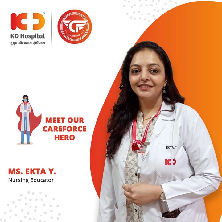 Nurses are the backbone of a hospital. They do their job with all kindness and affection towards patient and this is only possible when they have proper guidance from their leader. We appreciate Ms. Ekta's efforts to train our nurses with all her dedication.

#KDHospital #goodhealth #health #wellness #fitness #healthy #healthiswealth #wealth #healthyliving #joy #patientscare #Ahmedabad #Gujarat #India