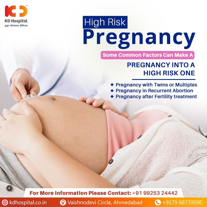See things coming your way in the critical phase of your life. Your pre-existing condition could complicate normal pregnancy and turn it into a high-risk pregnancy. Know the factors affecting your pregnancy and seek professional medical guidance for early prevention. 

#KDHospital #goodhealth #health #wellness #doctor #pregnancy #highriskpregnancy #twins #recurrentabortion #fertility #gynaecology #obstetrics #fitness #healthiswealth #healthyliving #patientscare #Ahmedabad #Gujarat #india