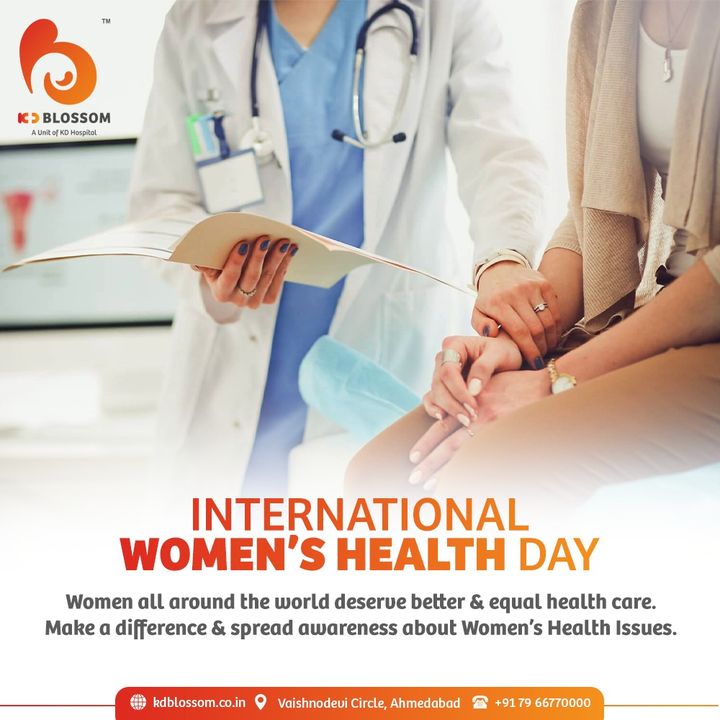 Celebrate this day to spread mindfulness that it is important for women to take care of their reproductive health. 

#KDHospital #WomensHealthMatters #EndInequalityPandemic #SRHRisEssential #Compassion #Safety #PatientSafety #SafetyComesFirst #SafetyFirst #SafetyMeasures #Diagnosis #Therapeutics #Awareness #wellness #goodhealth #wellnessthatworks #Nusring #NABHHospital #QualityCare #hospitals #healthcare #physicians #surgeon #Ahmedabad #Gujarat #India