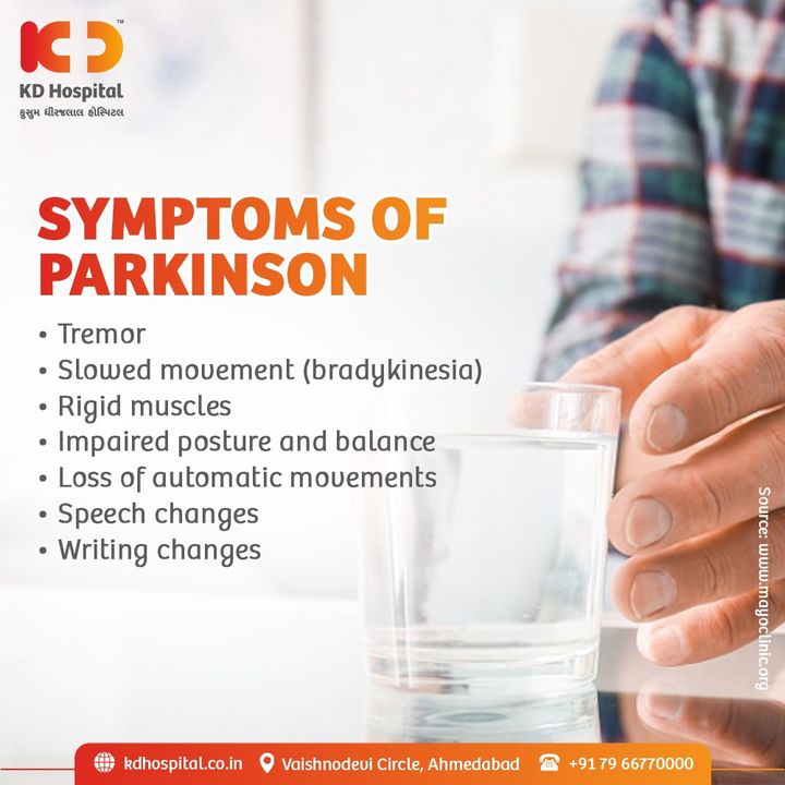 Parkinson can put a full stop to your actions & speech. Make sure to be alert & get treated under expertized doctors.  
Visit KD Hospital & get the best aid from the experts on the best Parkinson Treatment Facilities.

#KDHospital #Parkinson #oldagedisease #lesslifespan #stressfreelife  #intakeofdrugs #healthylife #mentallyhappy #physicallyfit #doctor #health #healthcare #hospital #doctors #physicalcare #mentalcare #healthylifestyle #medlife #goodhealth #health #fitness #healthyliving #patientscare #Ahmedabad