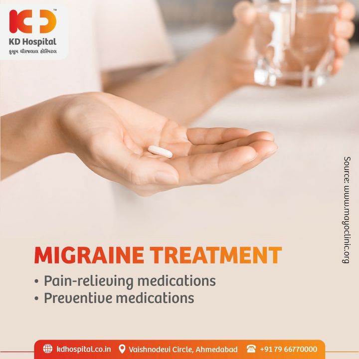 Preventive & pain medications can help to get relief from Migraine. Along with that make sure to check on your daily routine. Stress management, proper sleep and diet modifications can help. Visit KD Hospital to get treated from expert hands for immediate relief. To book an appointment call: +91 79 6677 0000 

#KDHospital #migraine #migrainetreatment #bestdocotros #relief #healthylife #health #mentallyhappy #physicallyfit #doctor #health #healthcare #hospital #doctors #physicalcare #mentalcare #healthylifestyle #medlife #goodhealth  #fitness #healthyliving #patientscare #Ahmedabad #trendinginahmedabad #yourstomake