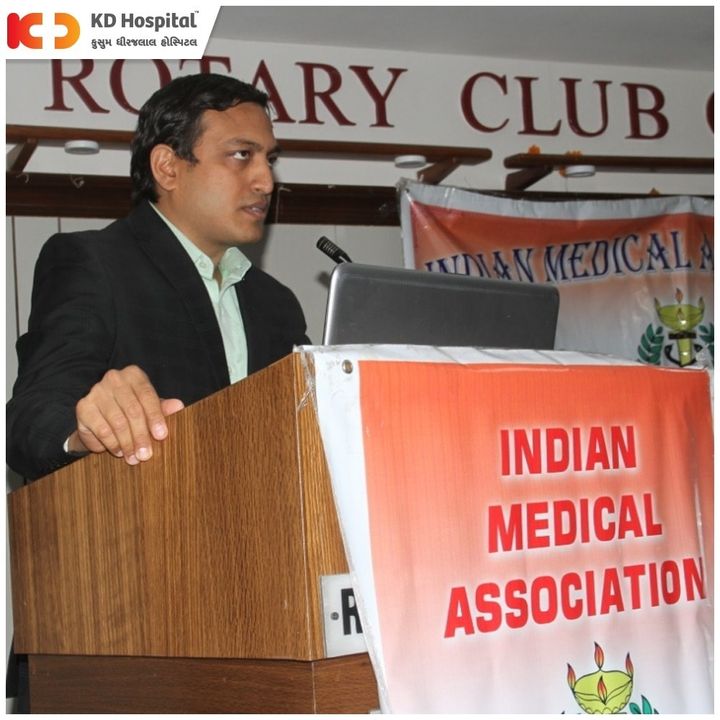 Towards advancing medical education, KD Hospital jointly organised an academic session with IMA Mehsana on 16th March'22. Highlighted by Sr experts Dr Sandip Modh (Consultant Neurosurgeon), Dr Jigar Mehta (Chief Intensivist, Critical care) & Dr Samir Patel (Consultant Neuro physician), this event was well received by an audience from the medical fraternity. Here's a glimpse at what the event looked like.

#KDHospital #cme #neurodepartment
#neuro #healthcare #criticalcare #intensivist #gastroenterologist  #gastro #icu #brain #neurosurgeon #neurosurgery #trendinginahmedabad