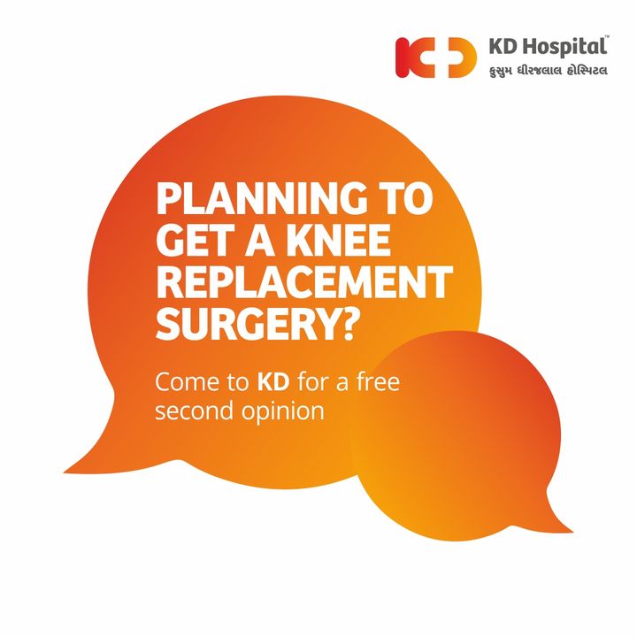 Knee replacement surgery is an important decision. Take a second opinion from a team of experts at KD hospital to get the best guidance and make an informed choice 

For more information, visit KD Hospital, Vaishnodevi Circle, SG Road,
Ahmedabad - 382421

Contact on: 079 6677 0000
or 
Visit the website: www.kdhospital.co.in

#KDHospital #ahmedabad #robot #robotics #hospital #kneesurgery #technology #medical #healthcare #doctors #qualitycare #physicians #surgeon #gujarat #india #appointment #secondopinion
