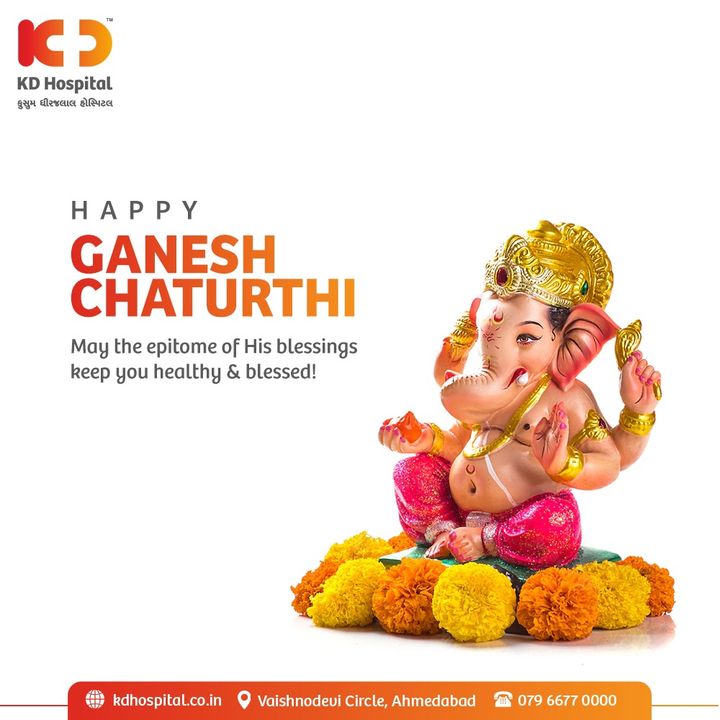 As you celebrate the festival with a lot of optimism, laughter, joy and mirth may you be blessed with health and happiness!

#HappyGaneshChaturthi #GaneshChaturthi #Ganeshotsav #GaneshChaturthi2022 #IndianFestivals #Celebrations #LordGanesha #Festivities #KDHospital #NABHHospital #Ahmedabad #Gujarat