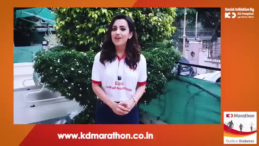 The gorgeous actress Esha Kansara is all set for the season's enthralling Marathon. Are you ready? 

#KDHospital #GoodHealth #Ahmedabad #Gujarat #India