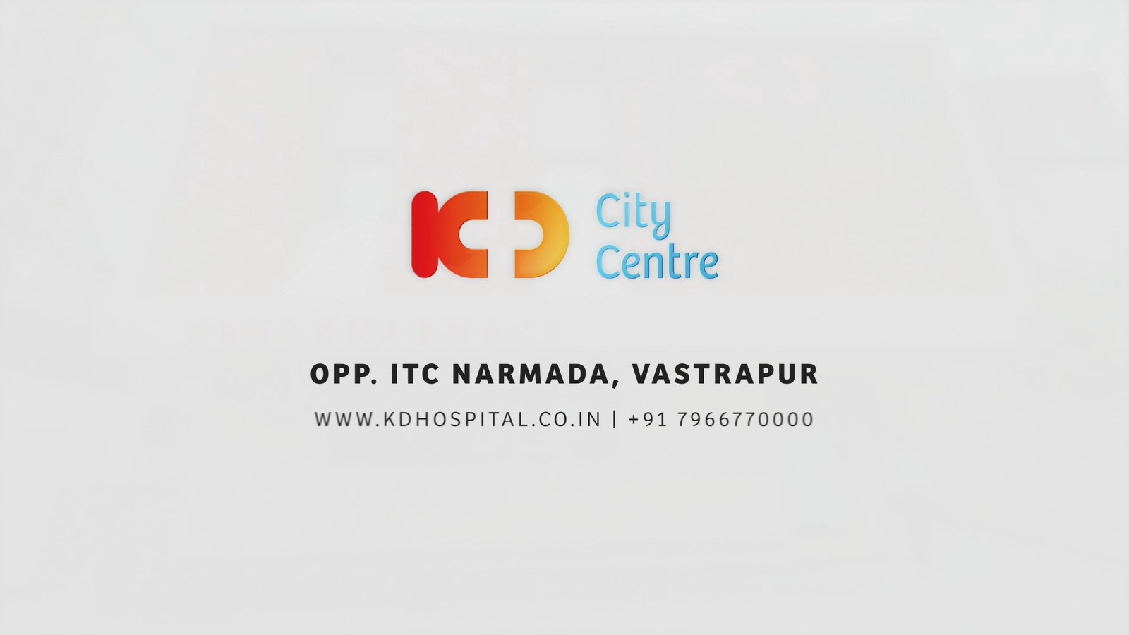 KD Hospital launches KD City Centre, Opp. ITC Narmada, Vastrapur.

Get convenient access to multiple healthcare services like Superspeciality OPD, Dialysis, Chemotherapy, Endoscopy, 24x7 Pharmacy, Radiology, and Pathology services near you. 

Get the right guidance from the healthcare experts of Ahmedabad along with modern medical technology. All under one roof!

#KDHospital #KDCityCentre #SuperSpeciality #Vastrapur #Ahmedabad #Hospital #Clinic #OPD
