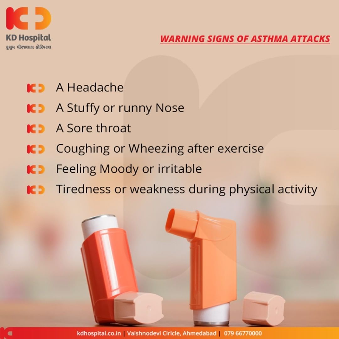 Warning signs of Asthma Attacks

For appointment call: +91 79 6677 0000

#KDHospital #goodhealth #health #wellness #fitness #healthy #healthiswealth #wealth #healthyliving #joy #patientscare #Ahmedabad #Gujarat #India