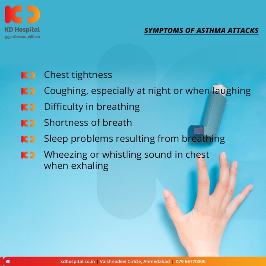 Symptoms of Asthma Attacks

For appointment call: +91 79 6677 0000

#KDHospital #goodhealth #health #wellness #fitness #healthy #healthiswealth #wealth #healthyliving #joy #patientscare #Ahmedabad #Gujarat #India