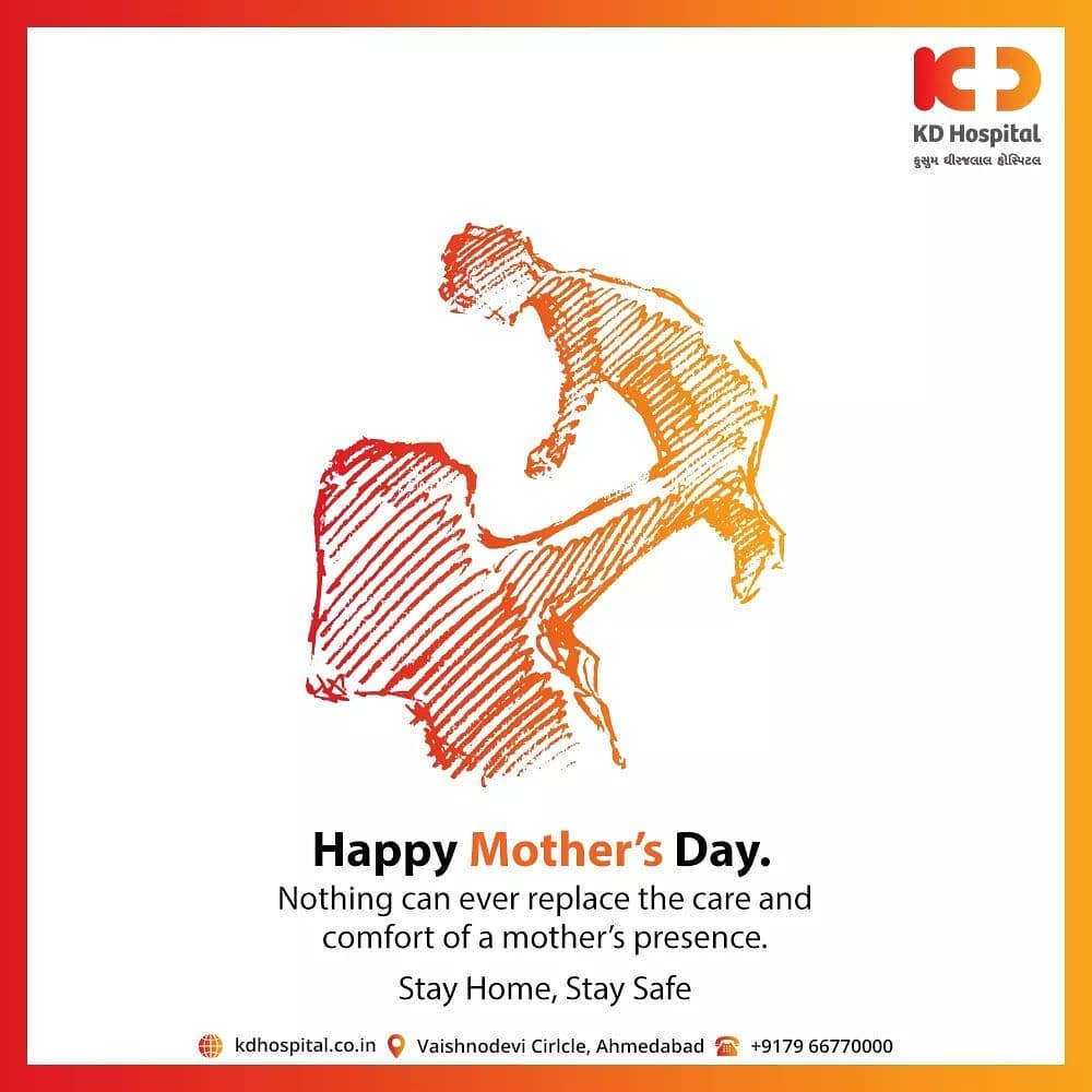 Nothing can ever replace the care and comfort of a mother’s presence. Happy Mother’s Day.

#MothersDay #KDHospital #goodhealth #health #wellness #fitness #healthiswealth #healthyliving #patientscare #Ahmedabad #Gujarat #India