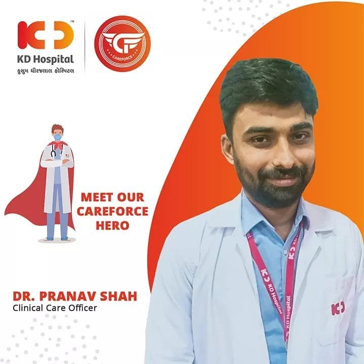 Heroes are made by the path they choose, not by the powers they are graced with. We salute Dr. Pranav Shah, Clinical Care Officer, for his will and dedication to be at a forefront in these testing times and hope that he continues with the same enthusiasm

#CoronaVirus #CoronaAlert #StayAware #StaySafe #pandemic #caronavirusoutbreak #Quarantined #QuarantineAndChill #coronapocalypse #KDHospital #goodhealth #health #wellness #fitness #healthiswealth #healthyliving #patientscare #Ahmedabad #Gujarat #India