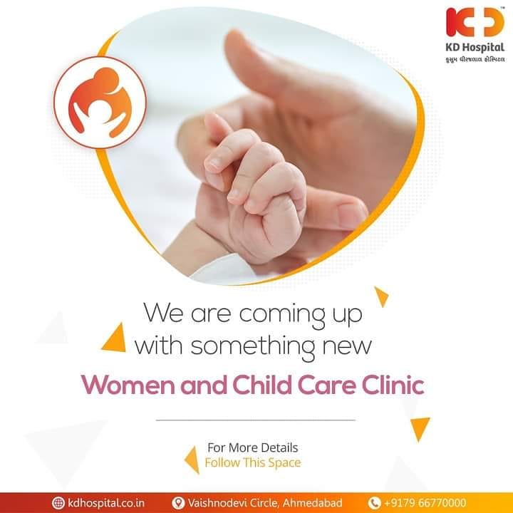 It's a well-known fact that women and children are the strongest pillars of our healthy society and gleaming future. We want to make sure that the future remains sound and secure. KD Hospital is coming up with a new essence soon in the same interest. Keep following us to know more about it.

#KDBlossom #ChildCare #WomenCare #MotherCare #MaternityClinic #Maternity #MotherHood #BabyCare #FirstChild #Care #Compassion #Hospital #goodhealth #health #wellness #fitness #healthiswealth #healthyliving #patientscare #Ahmedabad #Gujarat #India