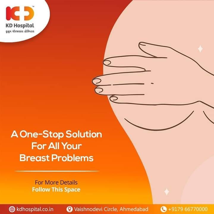 We heard you. A one stop solution is in the motion to all your concerns related to Breast under the roof of KD Hospital.

#KDBlossom #WomenCare #BreastCare #BreastClinic #BreastHealth #WomensHealth #BodyPositivity #SelfCare #Care #Compassion #Hospital #goodhealth #health #wellness #fitness #healthiswealth #healthyliving #patientscare #Ahmedabad #Gujarat #India