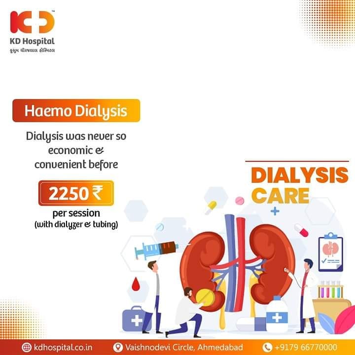 Avail haemodialysis at the infection-free and secure environment where the finest asepsis practices are followed. Call +91 79 6677 0000 to book an appointment with us. 

#KDHospital #goodhealth #healthiswealth #healthyliving #patientscare #dialysis #kidneydisease #kidneytransplant #kidney #kidneyfailure #kidneyhealth #haemodialysis #knees #StayAware #StaySafe #Doctors #DoctorsOfInstagram #Diagnosis #Therapeutics #goodhealth #social #socialmediamarketing #digitalmarketing #pandemic #Ahmedabad #Gujarat #India