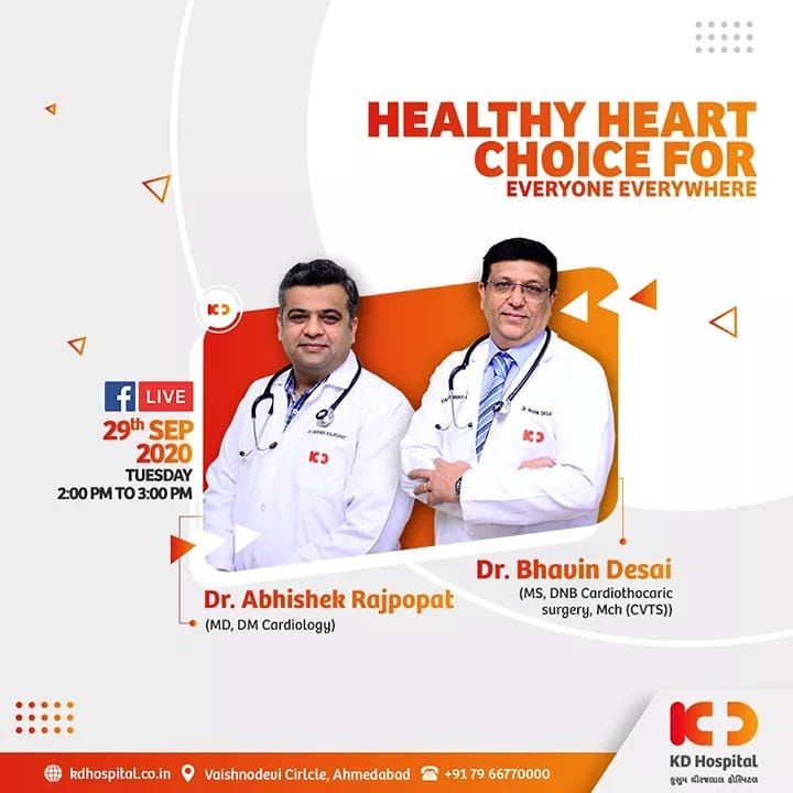 Let's amp up our spirit to spotlight #HeartHealth as the World Heart Day is approaching. Our Cardiac Sciences Experts will be sharing their knowledge on 