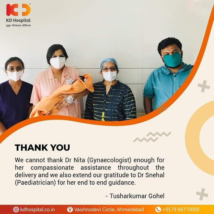 Let's have a look at what our patient's relative Tusharkumar Gohel has to say about their experience at KD Hospital: 

