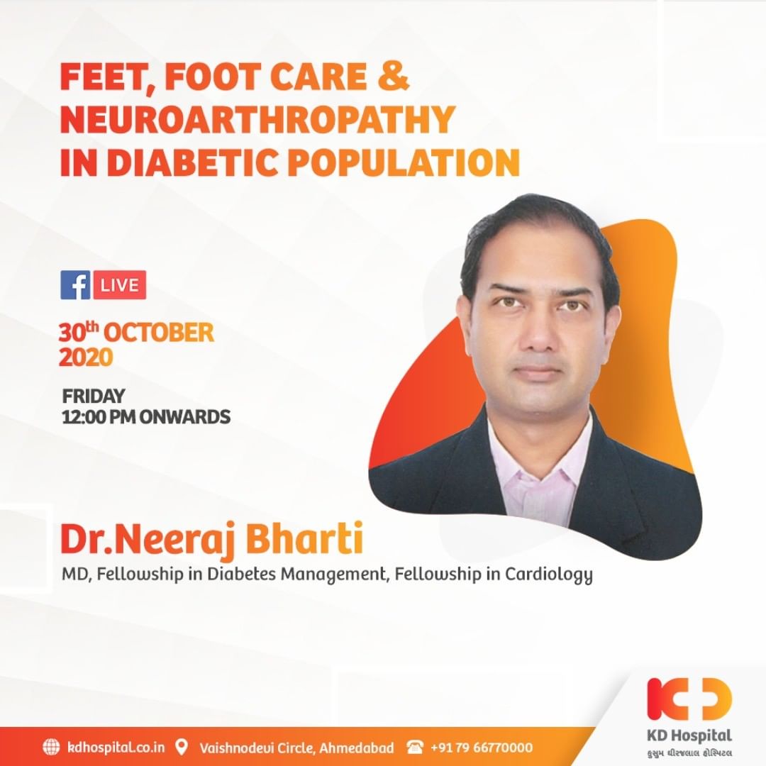 Listen to Dr Neeraj Bharti on Facebook Live talking about 