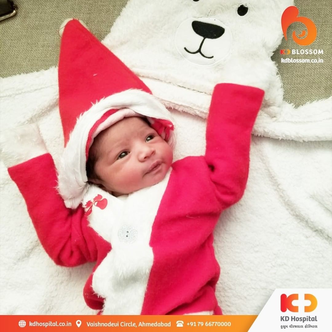 Our little baby girl Santa is making your Christmas Wish true. Make sure you are making your wish along with her..

#KDBlossom #KDHospital #christmas #christmaswish #christmaswishes #Gynaecologist #Paediatrician #Obstetrician #Gynaecology #Paediatrics #Obstetrics #Fertility #Fertilitytreatment #Neonatology #HighRiskPregnancy #Delivery #HealthIsWealth #HealthyLiving #Patientscare #Ahmedabad #Gujarat #indian