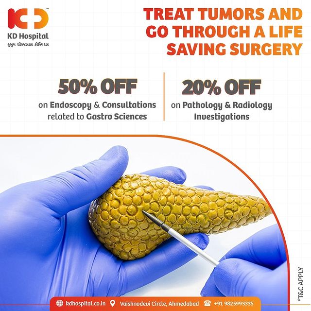 About 20% of pancreatic cancer patients are eligible for surgery at diagnosis. Don't delay the diagnosis and hence the treatment of your digestive problems. Call +919825993335 to book an appointment with us.

#KDHospital #GastroSciences #GastroEnterology #GastroSurgery #Pancreas #PancreaticCancer #Cancer #Tumor #Inflammation #StomachDiseases #Fibrosis #Diagnosis #Therapeutics #Awareness #wellness #goodhealth #wellnessthatworks #Nusring #NABHHospital #QualityCare #hospital #explore #healthcare #physicians #surgeon #Ahmedabad #Gujarat #India