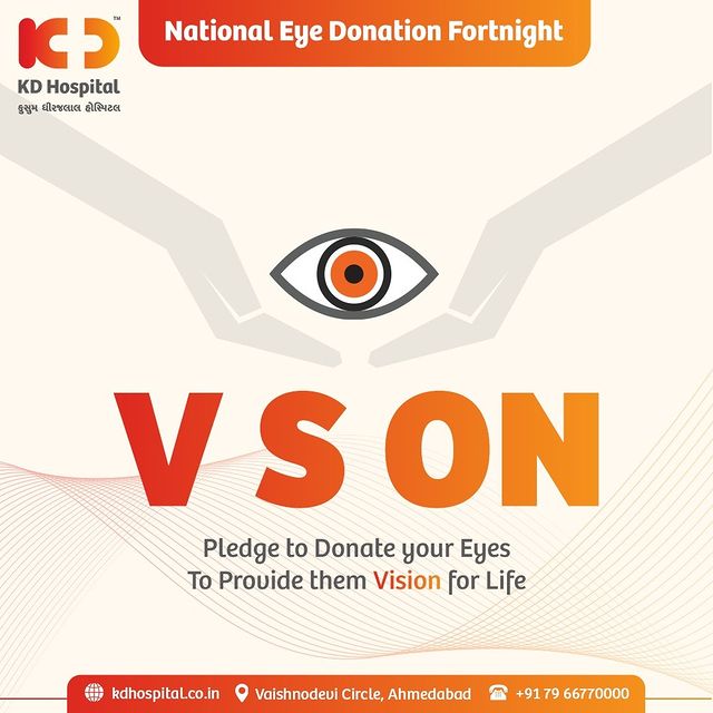 National Eye Donation Fortnight is a campaign which aims to create public awareness about the importance of eye donation and motivates people to pledge their eyes for donation after death.

Visit the link in bio to test your knowledge about eye donation.
The link is open till Saturday (28/08/21) 8:00Am.

#KDHospital #EyeDonation #Eye #NationalEyeDOnationFortnight #DonateEyes #GiftOfVision #Vision #Doctors #Diagnosis #Therapeutics #goodhealth #patient #soical #socialmediamarketing #digitalmarketing #wellness #wellnessthatworks #Ahmedabad #Gujarat #India