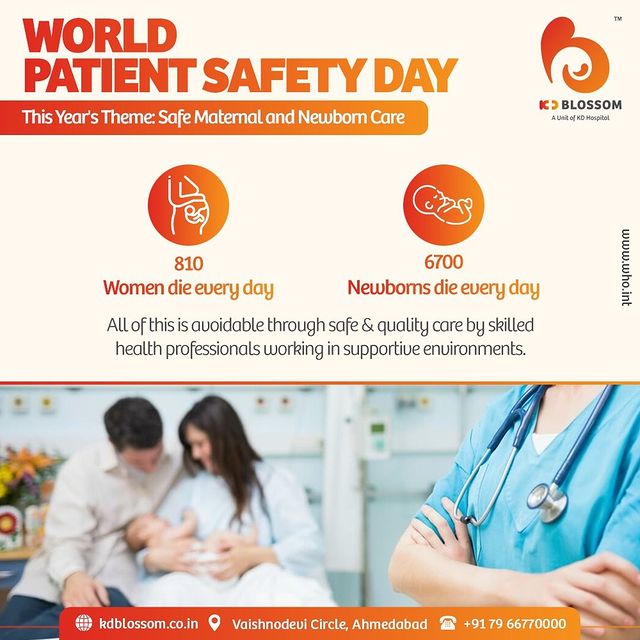 #WorldPatientSafetyDay

Considering the significant burden of risks and harm women and newborns are exposed to due to unsafe care, the campaign is even more important this year. Let's spread this awareness and stand for 
