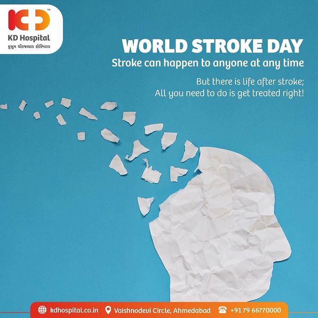Act FAST !
#MintutesCanSavelives
Waste no time in guessing and visit the experts to receive the right treatment at the earliest.

#KDHospital #worldstrokeday  #BeFast #goldenhour #ActFAST #stroke #precioustime #strokeawareness  #Strokemanagement #emergencycare #emergencyservices #strokerehabilitation #strokerecovery #strokesurvivors #strokethrombolysis #thrombolysis #neurologyindia #neurology  #physiotherapyindia #neurologyclinic #Ahmedabad #Gujarat #India
