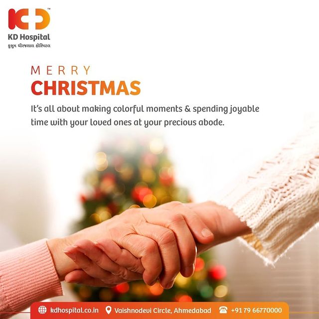 KD Hospital wishes you all a Merry Christmas! May this season be full of love and laughter for you and your loved ones. @kdhospitalofficial

#KDHospital #merrychristmas #merrychristmas🎄 #bestdocotros #relief #healthylife #health #mentallyhappy # physicallyfit #doctor #health #healthcare #hospital #doctors #physicalcare #mentalcare #healthylifestyle #medlife #goodhealth #health #fitness #healthyliving #patientscare #Ahmedabad #trendinginahmedabad #yourstomake