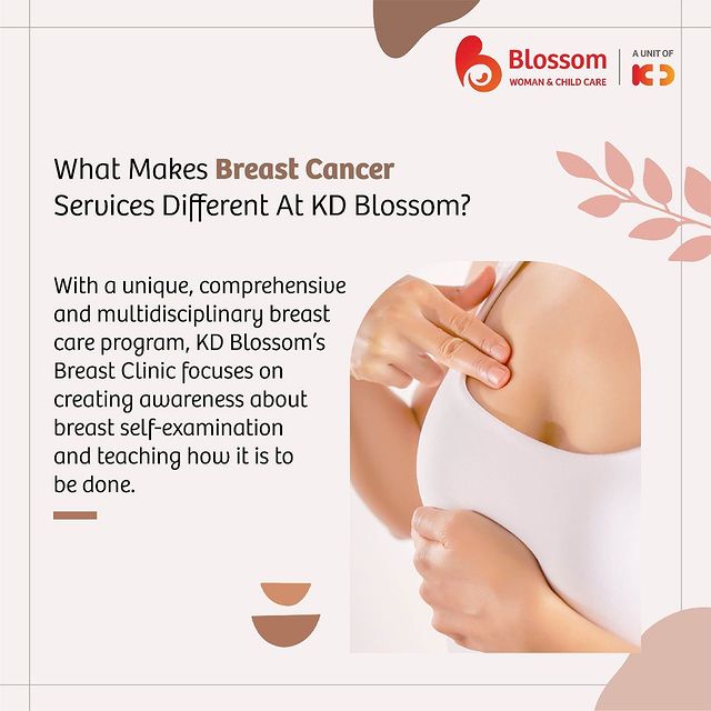 KD Blossom is a place where hope lives! And when it comes to breast cancer services, our team members include some of the best breast surgeons, pathologists, nurses, breast radiologists, mammography & ultrasound technicians, physiotherapists, dieticians etc. who provide highly personalized care in a supportive environment.

For Further Guidance, You Can Call Us On: +9179 6677 0000 or visit the link in bio

#KDBlossom #KDHospital #WomensHospital
#AhmedabadHospital #Ahmedabad #Incubators #NewBornCare #WomensHealth #Maternity #Counselling #Pregnancy #PregnancyCare #LatestTechnologies #Gynaecology #Gynaecologist #AhmedabadGynaecologist #Obstetrics #IVF #Infertility #FoetalMedicine #Paediatrics #BloomWithBlossom