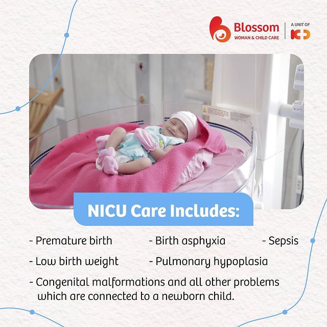 Your new baby’s health is as much a concern for KD Blossom as it is for you.

Our experienced team of neonatologists is available round the clock, provides treatment and support to critically ill premature and full-term babies also.

For Further Guidance, You Can Call Us On: +9179 6677 0000 or visit the link in bio

#KDBlossom #KDHospital #WomensHospital
#AhmedabadHospital #Ahmedabad #Incubators #NewBornCare #WomensHealth #Maternity #Counselling #Pregnancy #PregnancyCare #LatestTechnologies #Gynaecology #Gynaecologist #AhmedabadGynaecologist #Obstetrics #IVF #Infertility #FoetalMedicine #Paediatrics #BloomWithBlossom
