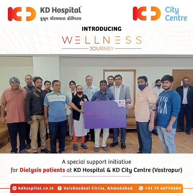 For our dialysis patients, we crafted a Day to Remember!
Understanding the need of the hour for those undergoing Dialysis, KD Hospital came up with the concept of a 