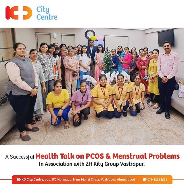 KD City Centre hosted a successful health talk on Tuesday, 20th December at KD City Centre with speaker Dr Shachi Joshi, Consultant Obstetrics & Gynaecology. Hosted in collaboration with ZH Kitty group Vastrapur, we had a great response from the group members!
@doctor.shachijoshi 

#KDHospital #KDCityCentre  #health #healthylifestyle #medical #healthiswealth #healthcare #healthandwellness #gethealthy #healthtips #healthbenefits #womenshealth #pcos #endometriosis #hormones #pcosweightloss #pcosfighter #pcosdiet #pcosawareness #endometriosis #hormones #obstetricia #ultrasound #womenshealth #pcos #pregnant #pcosweightloss #miscarriage #periodproblems #pcosfighter #pcosdiet #pcosawareness #pcoswarrior #pcosweightlossjourney #pcossupport #pcosjourney #pcospregnancy #pcoslifestyle