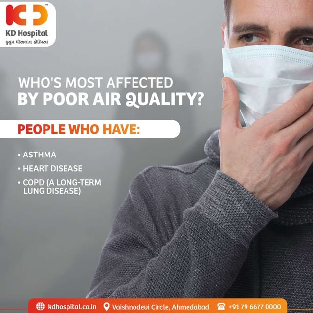 All of us need to maintain the purity of the air to keep ourselves hale & hearty.
Especially the ones suffering from asthma, heart disease and chronic lung diseases should take extra care.

#kdhospital #green #earth #health #ecofriendly #air #environment #climatechange #globalwarming #pollution #airpollutionawareness #airpollutionmask #breathe #chronicillness #asthma #allergy #lungs #asthmaproblems #asthmaawareness #ahmedabad #gujarat