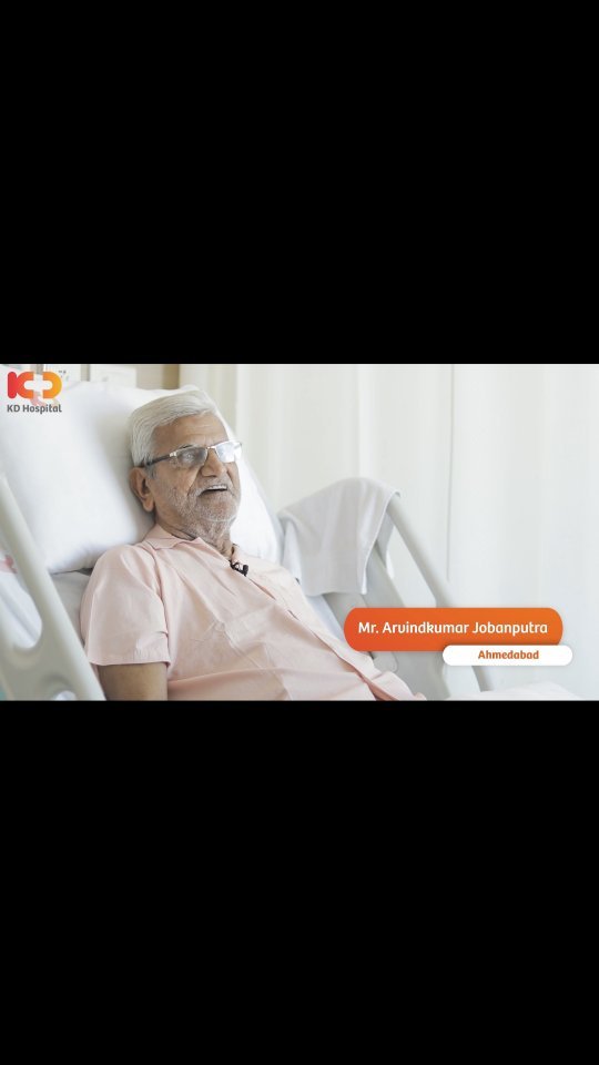 73-year-old Mr Arvindkumar Jobanputra had been ailing from hip joint pain after an injury, so his son Chirag Jobanputra was looking for expert treatment which brought him to us from Kolkata for a Total Hip Replacement by KD Hospital's Orthopedic Surgeon, Dr Amir Sanghvi. 

Let's witness his treatment journey, as recalled by Mr Chirag with sincere appreciation towards the 