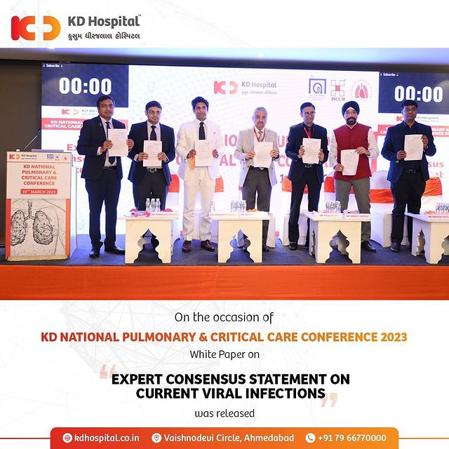 We made headlines! 
The KD NATIONAL PULMONARY & CRITICAL CARE Conference 2023 was a huge success, with experts from around the country gathering to share their knowledge & released the White Paper on 