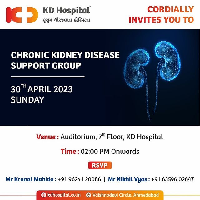 Join us on April 30th, 2023 for our Chronic Kidney Disease Support Group, where our Nephrologist and Dietitian teams will be providing valuable insights and support for managing CKD. 
Together, we can make a difference!

#KDHospital #Hi5KD #5yearsofhealingKD #CKDsupport #KDHospital #StrongerTogether #health #weightloss #doctor #medicine #medical #chronicillnesswarrior #transplant #kidney #organdonation #kidneytransplant #kidneydisease #lowsodium #healthylifestyle #diet #nutrition #kidneydisease #kidneystones #kidneyfailure #kidneys #kidneyhealth #kidneywarrior #kidneydonation #kidneydiseaseawareness #kidneytransplantrecipient #kidneyawareness #kidneycare