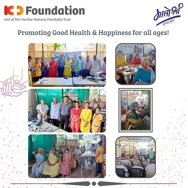 Making healthcare accessible to all!
Together, let's make a difference in the lives of our seniors! 
It was an honour to organize the Basic health screening camp at Matoshree Vrudhashram.

#KDHospital #Hi5KD #5yearsofhealingKD #healthforall #KDFoundation  #health #nutrition #wellness #5yearsofcommunityservice #health #old #community #help #care #aging #caregiver #elderly #seniorcare #seniorliving #elderlycare #oldage #oldagehome #oldagecare #oldagelove #oldagehomes #healthscreening #communityservice #healthforall  #communityhealth