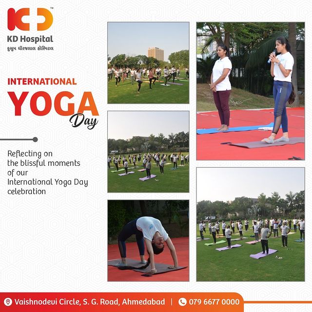 A celebration of strength, harmony, and mindfulness on International Yoga Day. Let the harmony of body, mind, and soul guide you towards a healthier and happier life. 

#KDHospital #Hi5KD #5yearsofhealingKD #InternationalYogaDay #YogaForWellness #YogaDay2023 #fitnessmotivation #yoga #peace #yogaeverywhere #instayoga #yogafitness #yogavibes #yogatherapy #yogaforeveryone #yogamotivation #yogapractice #yogadaily