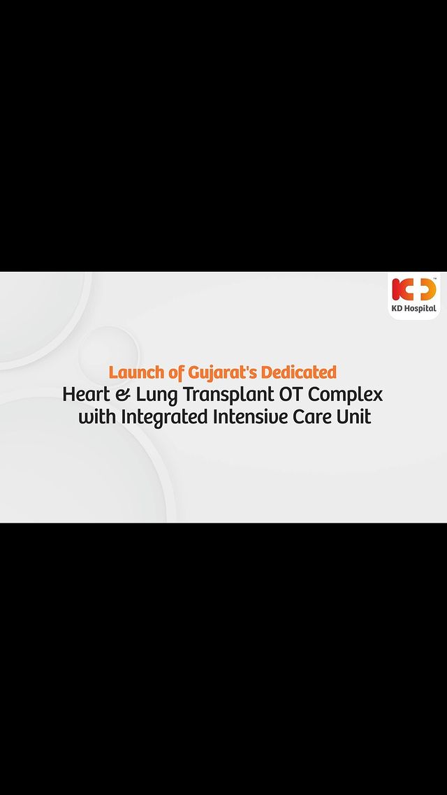 We are thrilled to announce the launch of Gujarat’s Dedicated Heart & Lung Transplant Operation theatre with the Integrated Intensive Care Unit for comprehensive post-transplant care!

With this remarkable development, we are paving the way for excellence in organ transplant procedures, providing hope and a new lease of life to countless individuals in need.

#KDHospital #NewBeginnings #HealthcareExcellence #KDTransplantOT #chronicillness #transplant #lungs #OrganTransplant #health #heart #doctor #medicine #hospital #medical #healthcare #transplant #donor #organdonation #giftoflife #transplantation #transplantwarrior #healthcare #surgery #physician #surgeryinstruments #surgerycenter #surgeryteam