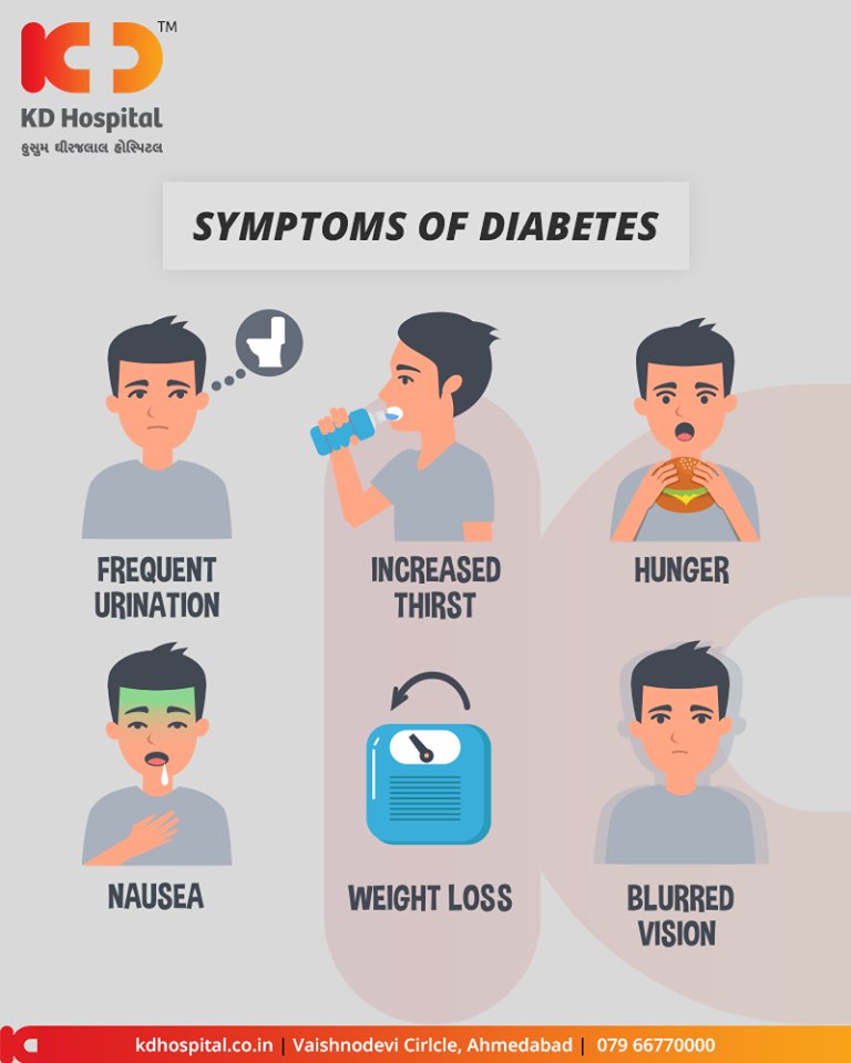 Warning signs and symptoms of diabetes

#DiabeticEyeDiseaseMonth #KDHospital #GoodHealth #Ahmedabad #Gujarat #India https://t.co/TTnNRmB2XA