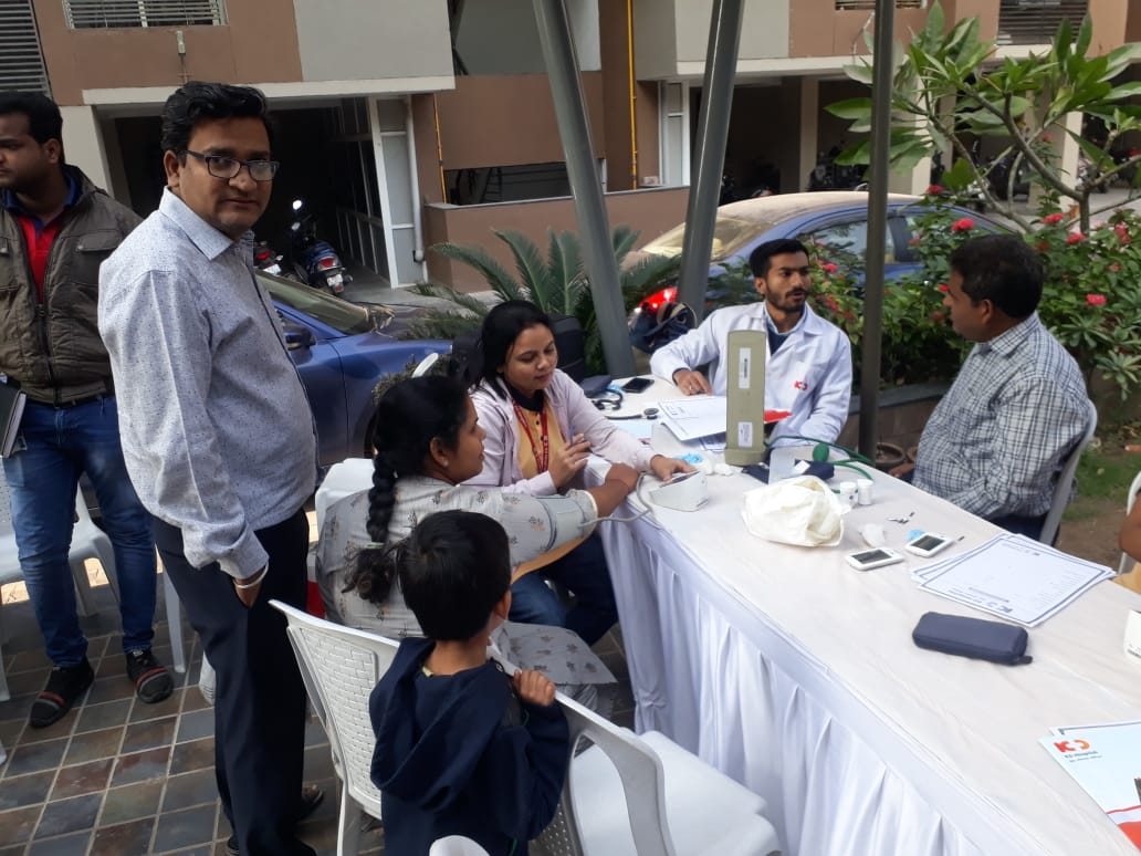 Glimpses from the health camp! Thank you for your overwhelming participation.

#KDHospital #GoodHealth #Ahmedabad #Gujarat #India https://t.co/Nl9P5DGd2A