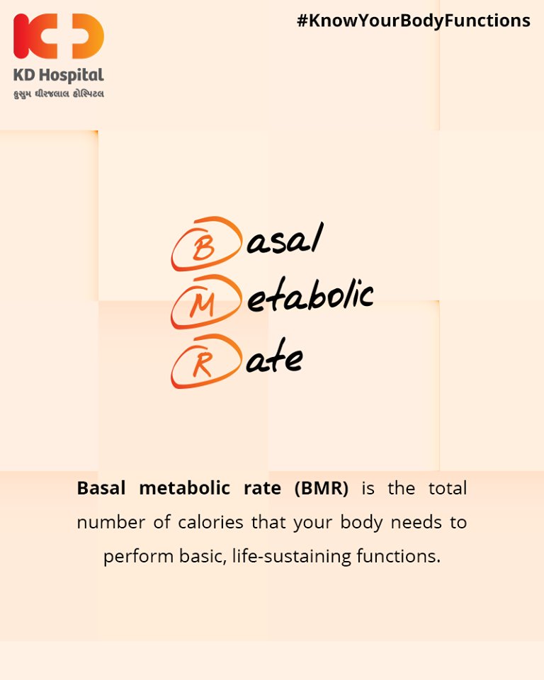 What is your BMR? To calculate, click here: https://t.co/4Z4k4QoyUV

#KDHospitals #HealthCare #Ahmedabad
Image may contain: text https://t.co/pWAKPaDU5V